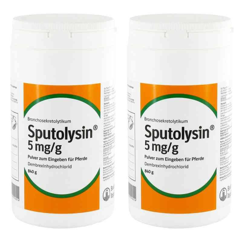 Sputolysin Pulver für Pferde  2x840 g von Boehringer Ingelheim VETMEDICA GmbH PZN 08107513