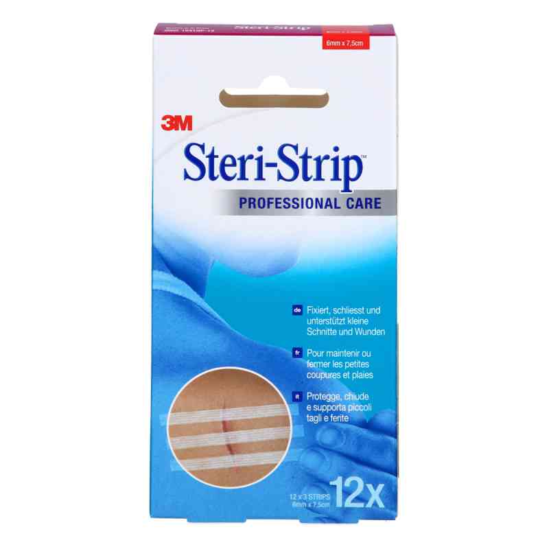 Steri Strip Steril 6x75mm 12X3 stk von 1001 Artikel Medical GmbH PZN 17902675