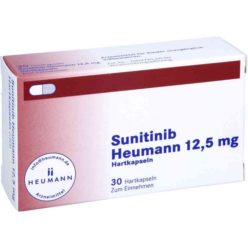 Sunitinib Heumann 12,5 Mg Hartkapseln 30 stk von HEUMANN PHARMA GmbH & Co. Generica KG PZN 17858655