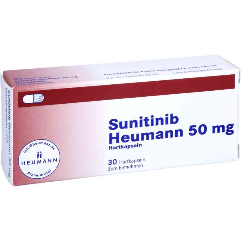 Sunitinib Heumann 50 Mg Hartkapseln 30 stk von HEUMANN PHARMA GmbH & Co. Generica KG PZN 17858715