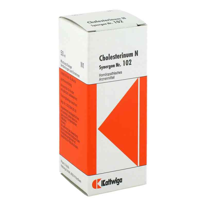 Synergon 102 Cholesterinum N Tropfen 50 ml von Kattwiga Arzneimittel GmbH PZN 03633906