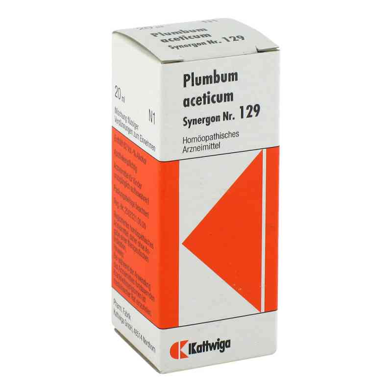 Synergon 129 Plumbum acet. Tropfen 20 ml von Kattwiga Arzneimittel GmbH PZN 00998843