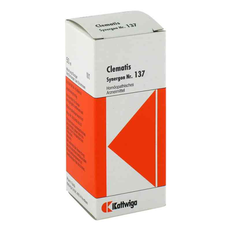 Synergon 137 Clematis Tropfen 50 ml von Kattwiga Arzneimittel GmbH PZN 01856335