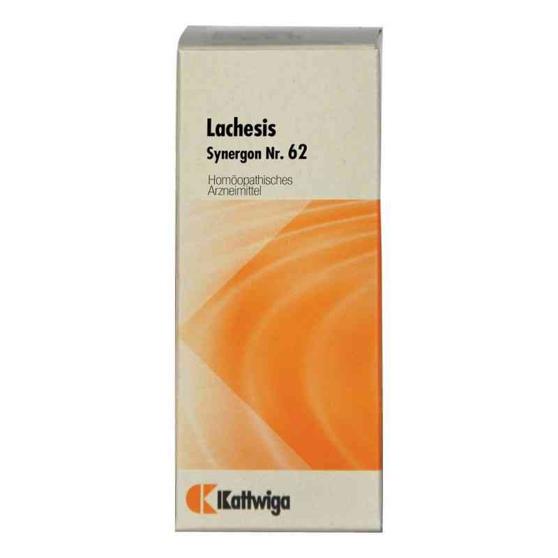 Synergon 62 Lachesis Tropfen 20 ml von Kattwiga Arzneimittel GmbH PZN 02543101