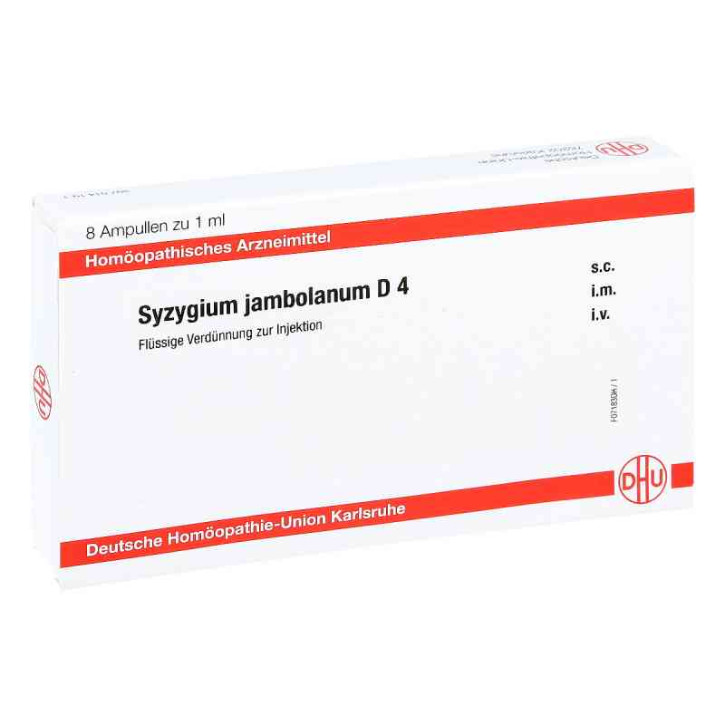 Syzygium Jambolanum D4 Ampullen 8X1 ml von DHU-Arzneimittel GmbH & Co. KG PZN 11708570