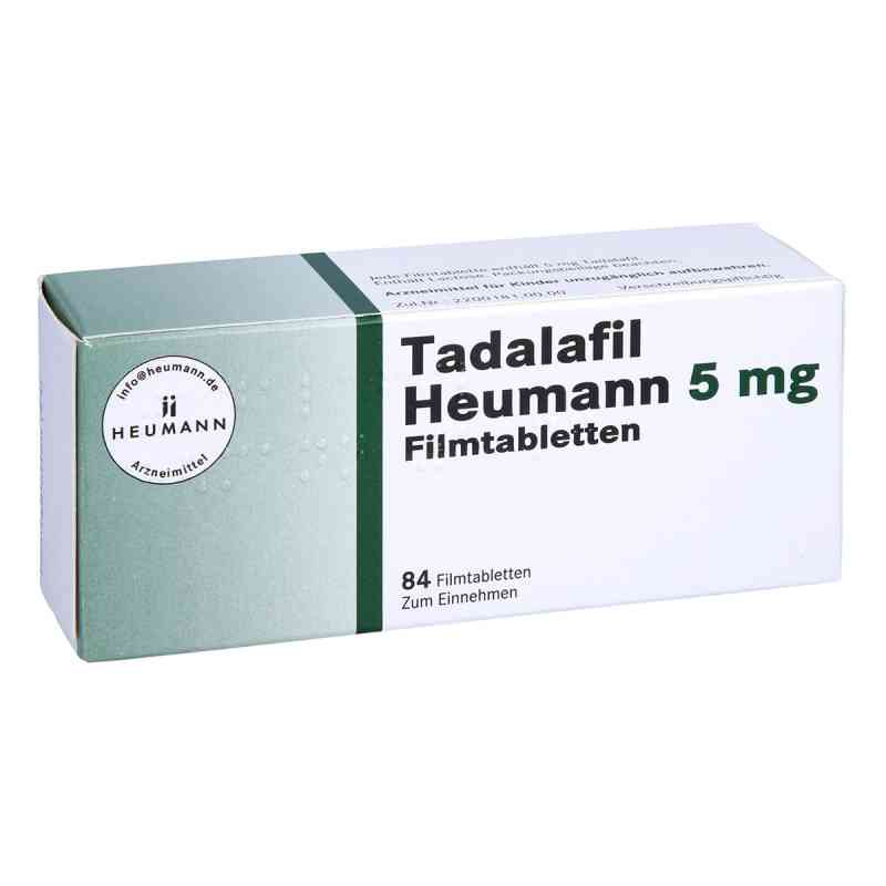 Tadalafil Heumann 5 mg Filmtabletten 84 stk von HEUMANN PHARMA GmbH & Co. Generica KG PZN 13925751