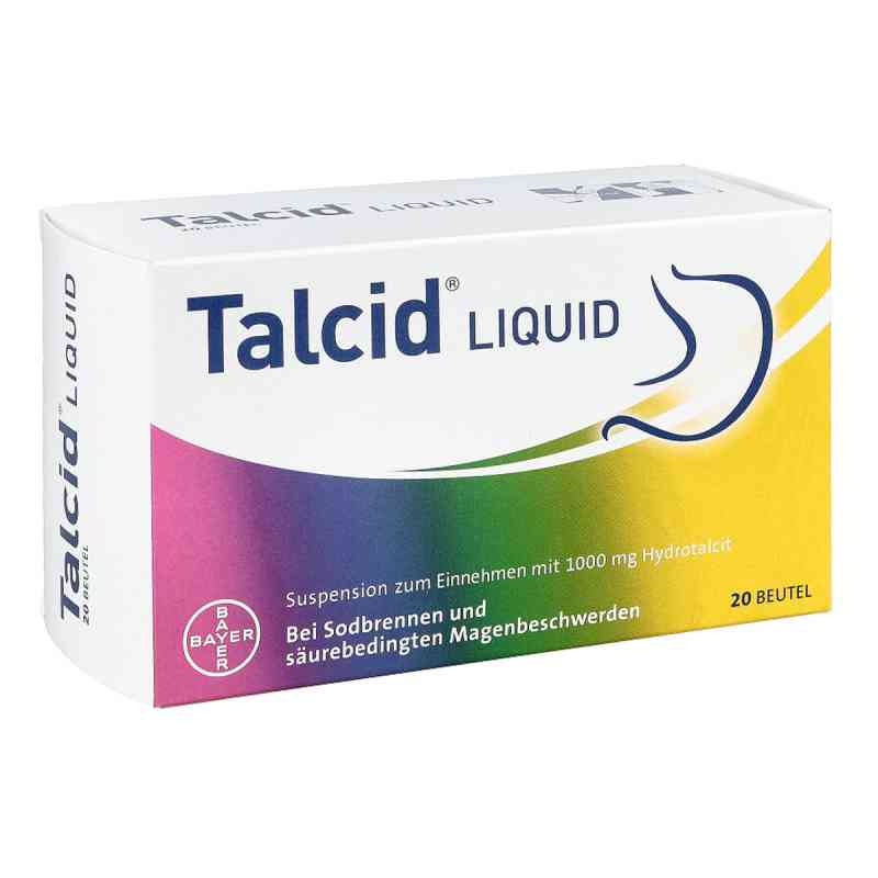 Talcid Liquid bei Sodbrennen 20 stk von Bayer Vital GmbH PZN 06874131