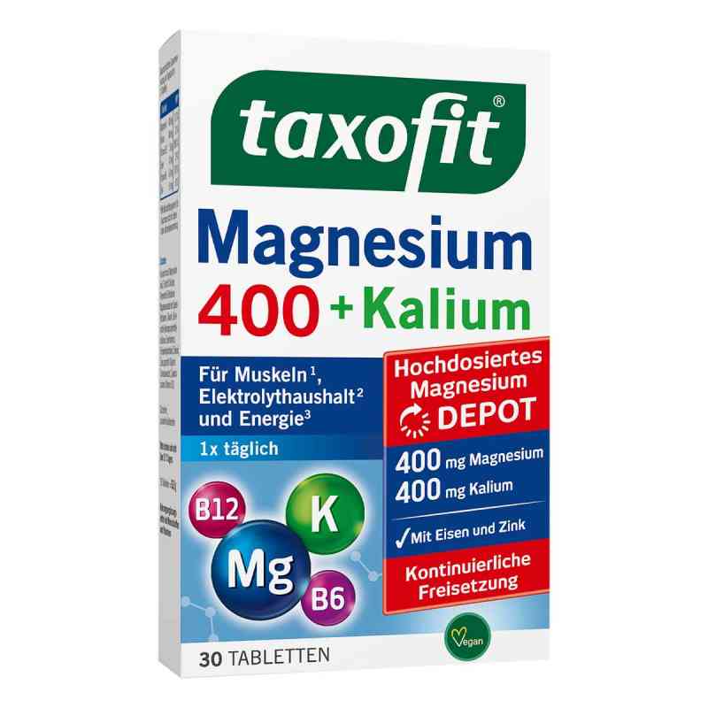 Taxofit Magnesium 400 + Kalium Depot Tabletten 30 stk von MCM KLOSTERFRAU Vertr. GmbH PZN 18112952