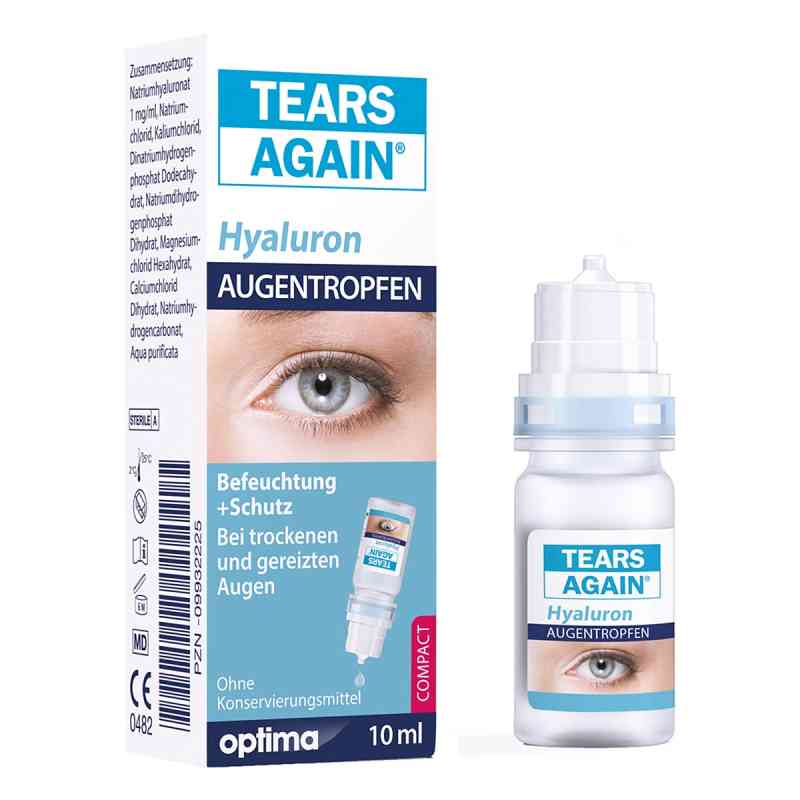 Tears Again Md Augentropfen 10 ml von OPTIMA Pharmazeutische GmbH PZN 09932225