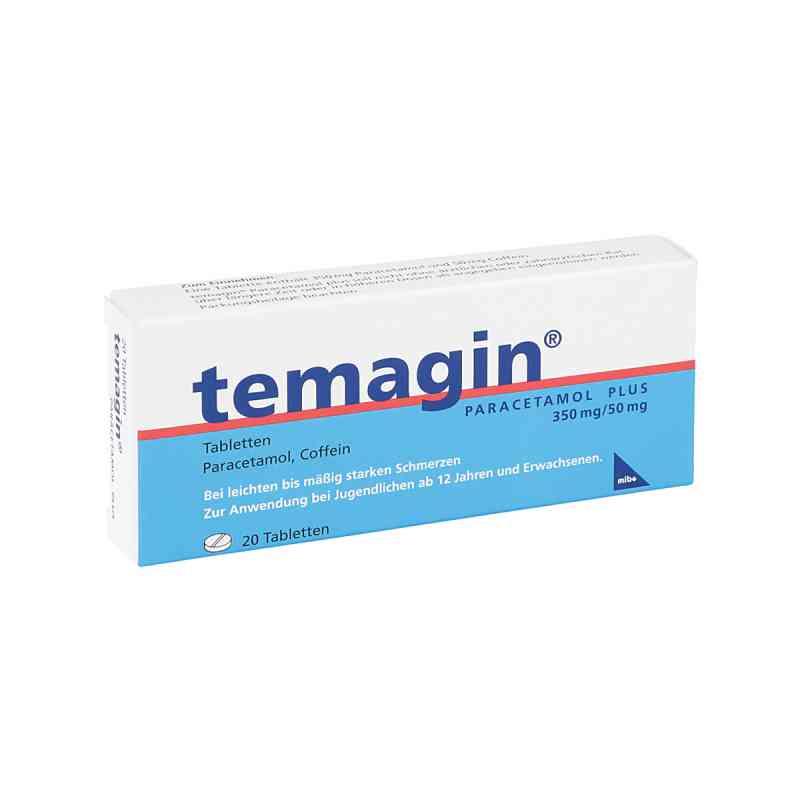 Temagin Paracetamol plus 20 stk von axicorp Pharma GmbH PZN 07130496
