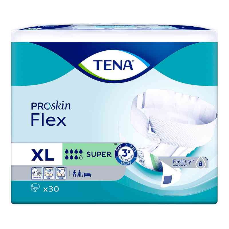 Tena Flex Super extra large 30 stk von Essity Germany GmbH PZN 00183325