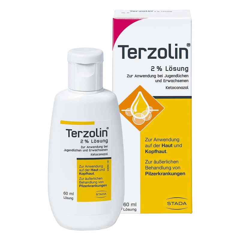 Terzolin 2% Lösung gegen Pilzbefall und Schuppen 60 ml von STADA Consumer Health Deutschlan PZN 14420349