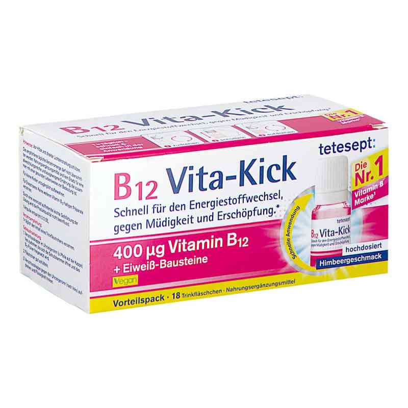 Tetesept B12 Vita-Kick 400µg Trinkampullen 18 stk von Merz Consumer Care GmbH PZN 18271099