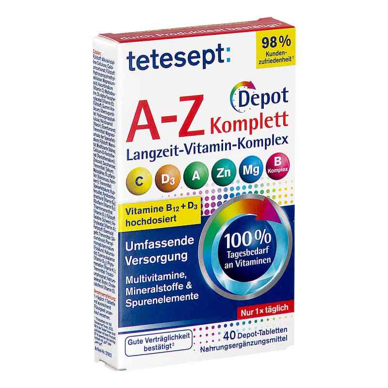 Tetesept Vitamin A-Z Depot 40 stk von Merz Consumer Care GmbH PZN 16877202