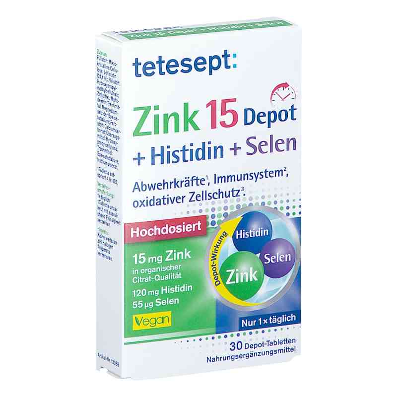 Tetesept Zink 15 Depot + Histidin + Selen  30 stk von Merz Consumer Care GmbH PZN 17313418
