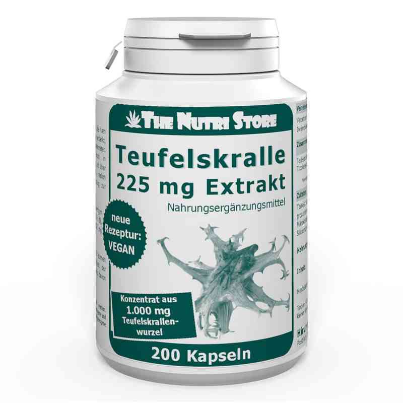 Teufelskralle 225 mg Extrakt Kapseln 200 stk von Hirundo Products PZN 10176450
