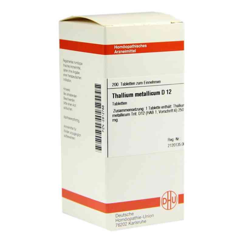 Thallium Metallicum D12 Tabletten 200 stk von DHU-Arzneimittel GmbH & Co. KG PZN 02812788