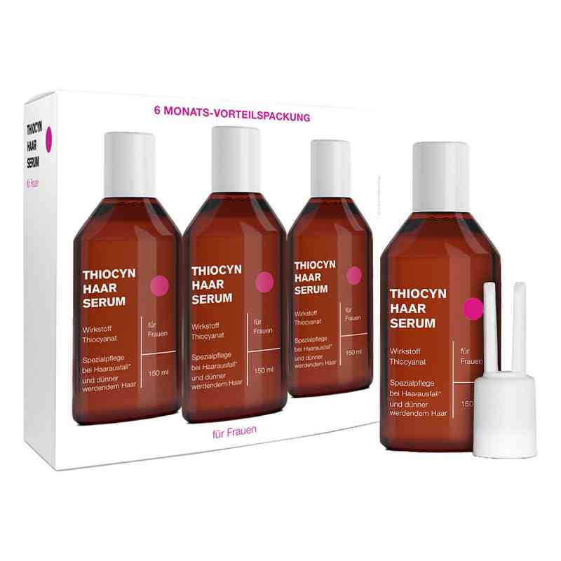 Thiocyn Haarserum Frauen 6 Monats-Vorteilspackung 3X150 ml von Thiocyn GmbH PZN 16008512