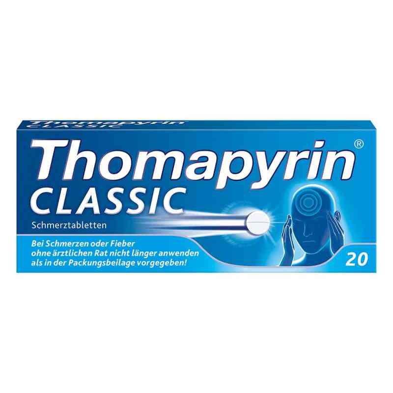 Thomapyrin® CLASSIC Kopfschmerztabletten 20 stk von A. Nattermann & Cie GmbH PZN 03046735