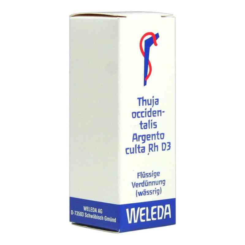 Thuja Occidentalis Argento culta Rh D3 Dilution 20 ml von WELEDA AG PZN 01629728