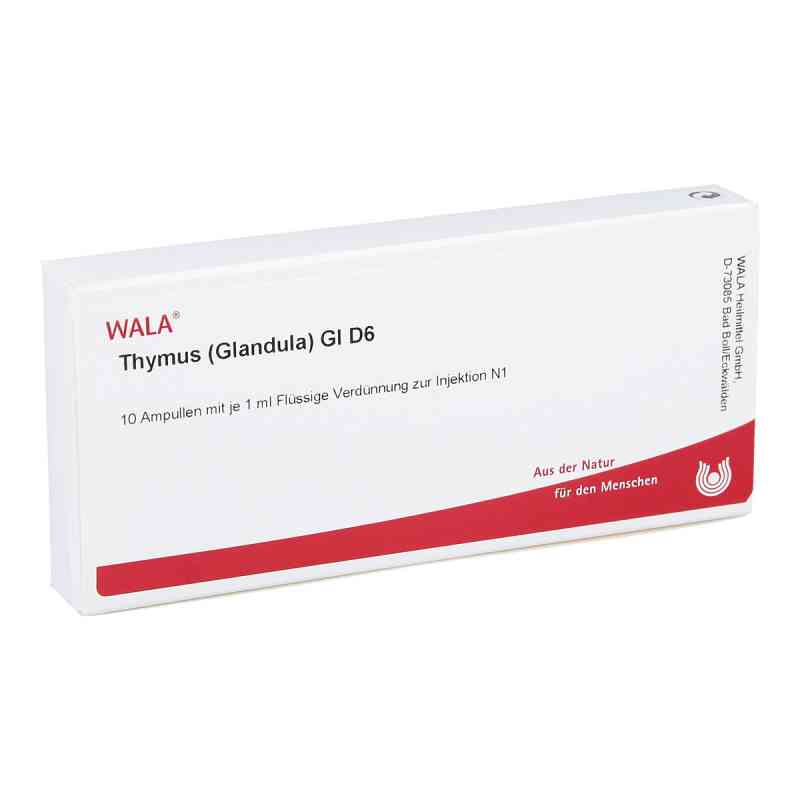 Thymus Glandula Gl D6 Ampullen 10X1 ml von WALA Heilmittel GmbH PZN 02829576