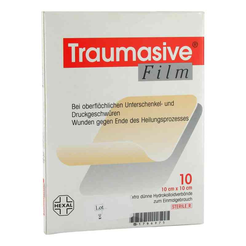 Traumasive Film 10x10cm Hydrokolloid-verband 10 stk von Hexal AG PZN 01796975