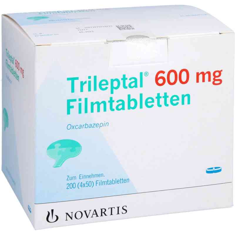 Trileptal 600mg 200 stk von NOVARTIS Pharma GmbH PZN 00477104