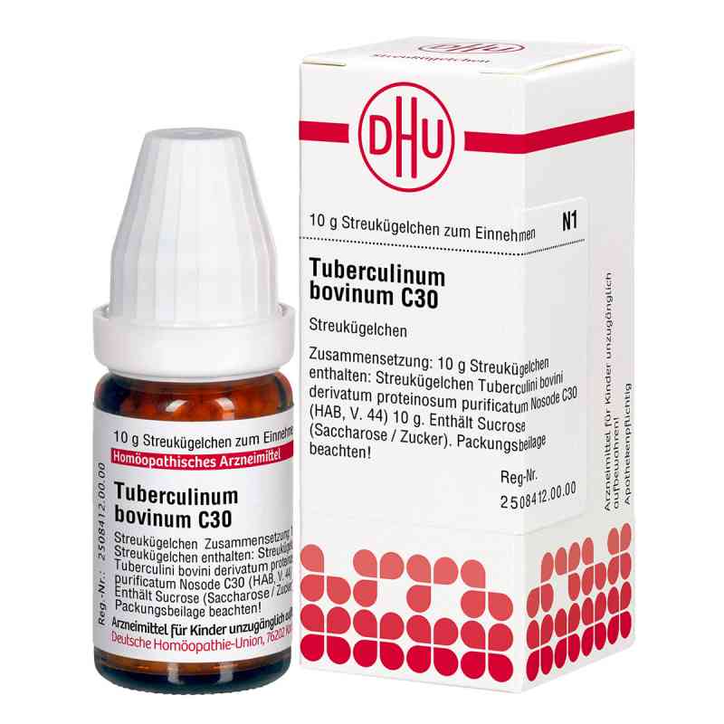 Tuberculinum Bovinum C30 Globuli 10 g von DHU-Arzneimittel GmbH & Co. KG PZN 07182636