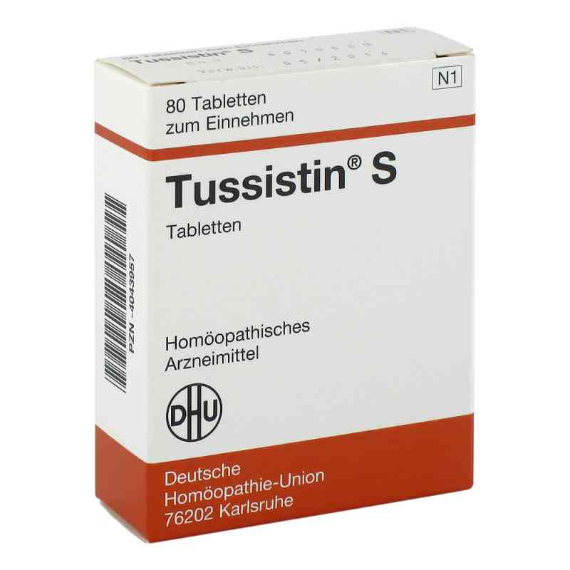 Tussistin S Tabletten 80 stk von DHU-Arzneimittel GmbH & Co. KG PZN 04043957