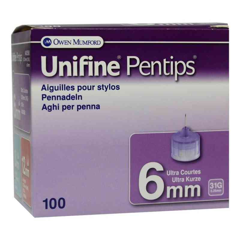 Unifine Pentips Kanüle 31 G 0,33x6 mm 100 stk von OWEN MUMFORD GmbH PZN 02918386