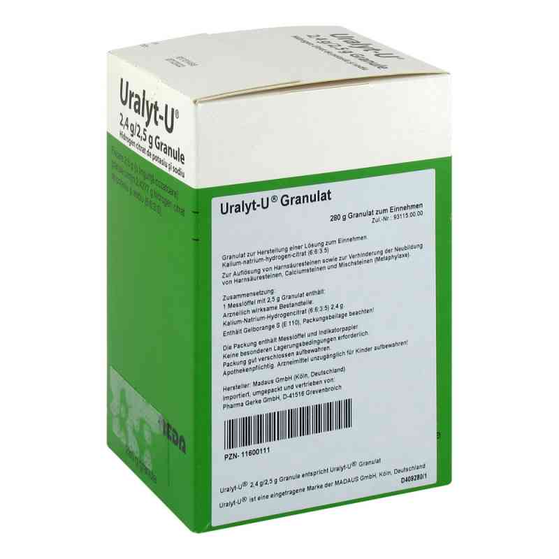 Uralyt-u Granulat 280 g von Pharma Gerke Arzneimittelvertriebs GmbH PZN 11600111