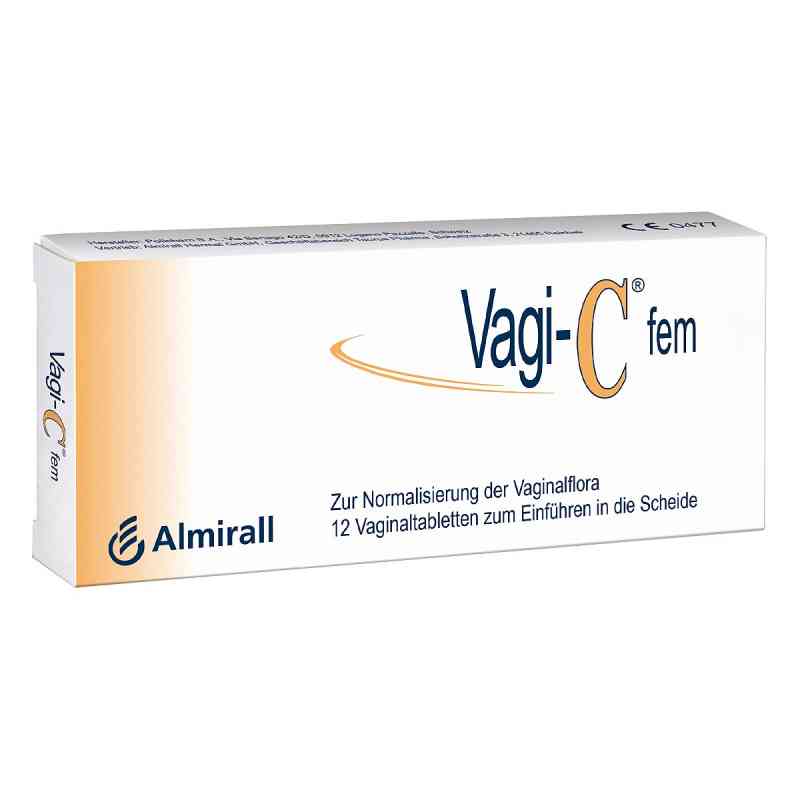 Vagi C Fem Vaginaltabletten 12 stk von ALMIRALL HERMAL GmbH PZN 02820167