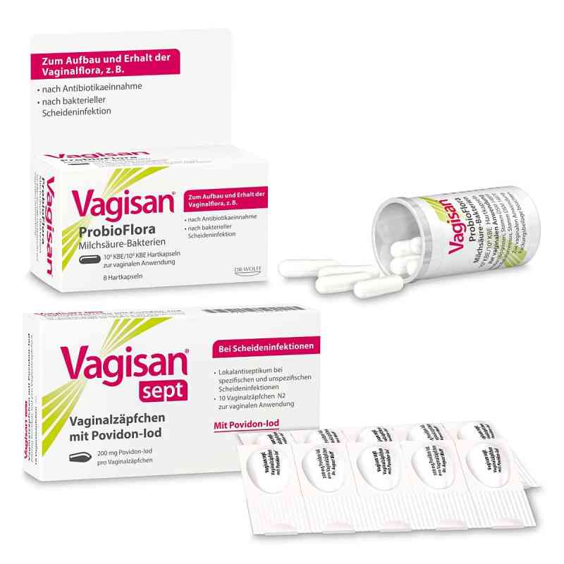 Vagisan Set bei Scheideninfektionen 1 Pck von Dr. August Wolff GmbH & Co.KG Arzneimittel PZN 08101612