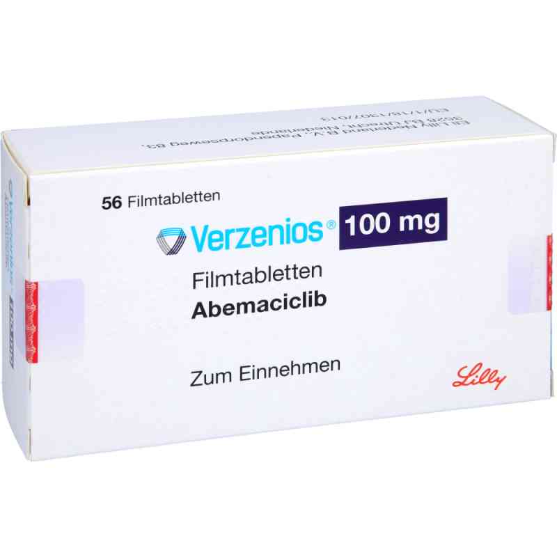 Verzenios 100 mg Filmtabletten 56 stk von LILLY DEUTSCHLAND GmbH PZN 14219340