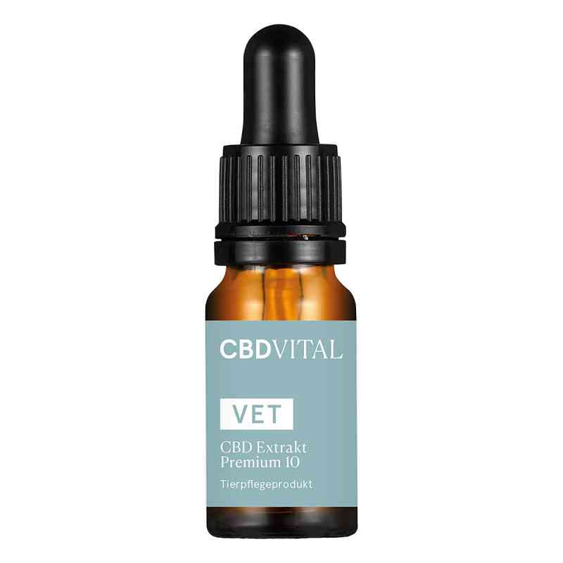 Vet CBD Extrakt Premium 10% CBD VITAL Tropfen für Hunde 10 ml von Vitrasan GmbH PZN 16782275