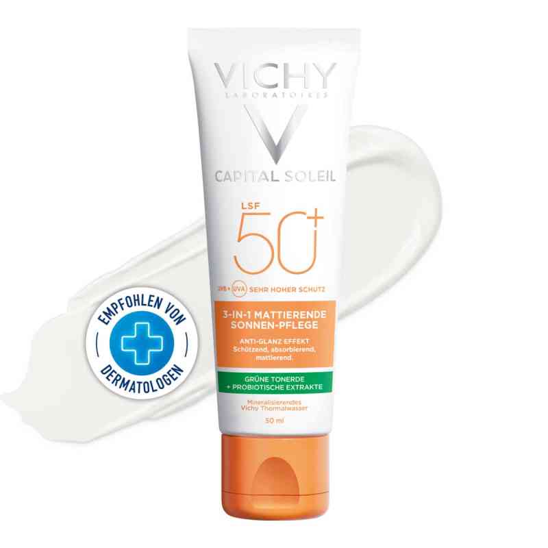 Vichy Capital Soleil matt.Sonnenpflege Cre.lsf 50+ 50 ml von L'Oreal Deutschland GmbH PZN 15881495