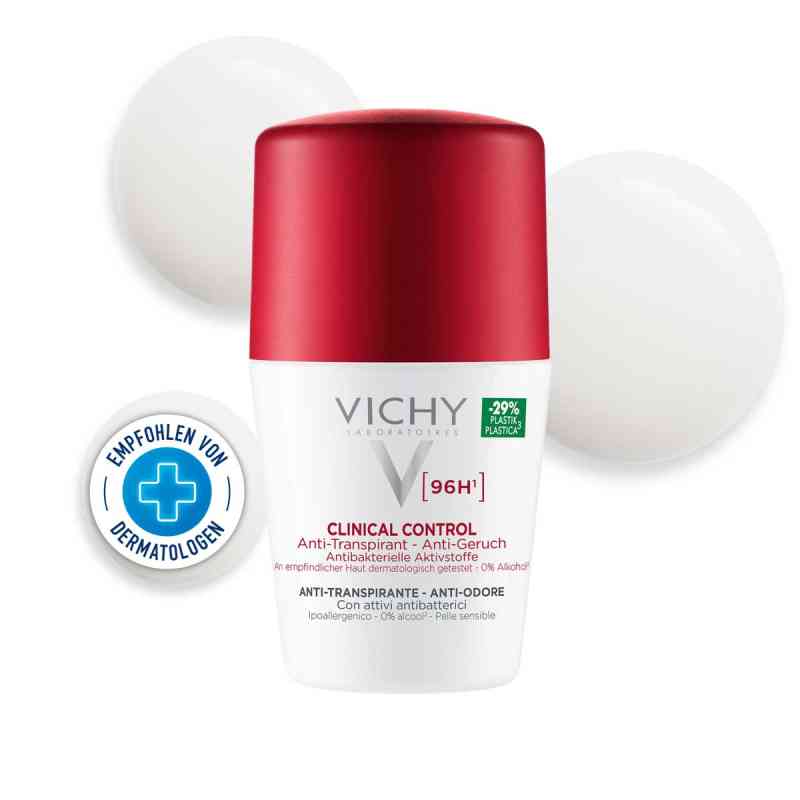Vichy Deo Roll-on Antitranspirant 96h 50 ml von L'Oreal Deutschland GmbH PZN 17627200