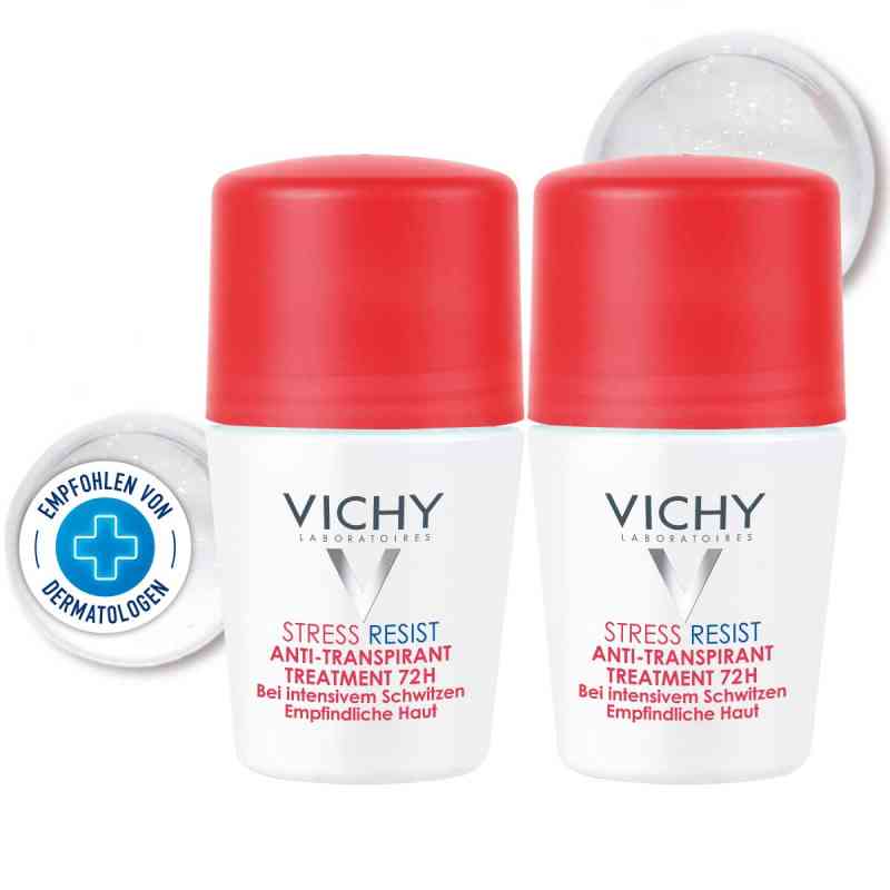 Vichy Deo Roll-on Stress Resist 72h 2X50 ml von L'Oreal Deutschland GmbH PZN 11594445