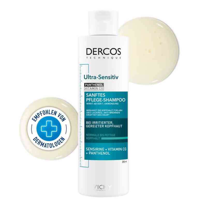Vichy Dercos Ultra-sensitiv Shampoo fett.Haut 200 ml von L'Oreal Deutschland GmbH PZN 11594416