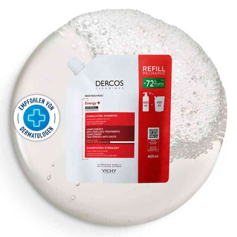 VICHY Dercos Vital Anti-Haarverlust Shampoo Nachfüllpack 390 ml von L'Oreal Deutschland GmbH PZN 19668545