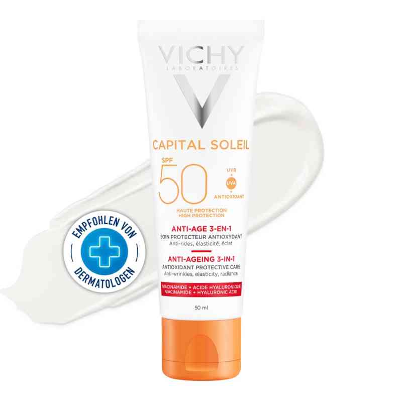 Vichy Ideal Soleil Anti-age Creme Lsf 50 50 ml von L'Oreal Deutschland GmbH PZN 13828953