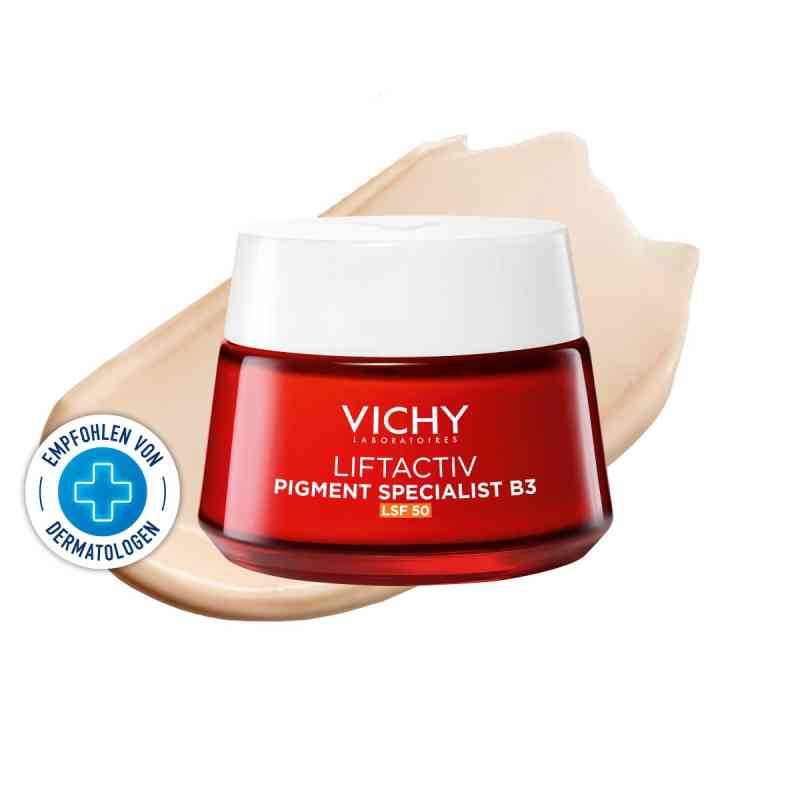 Vichy Liftactiv B3 Anti-Pigmentflecken Creme LSF 50 50 ml von L'Oreal Deutschland GmbH Geschäftsbereich VICHY PZN 18092497