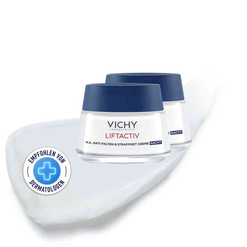 Vichy Liftactiv Nachtcreme 2 x50 ml von L'Oreal Deutschland GmbH Geschäftsbereich VICHY PZN 08102742