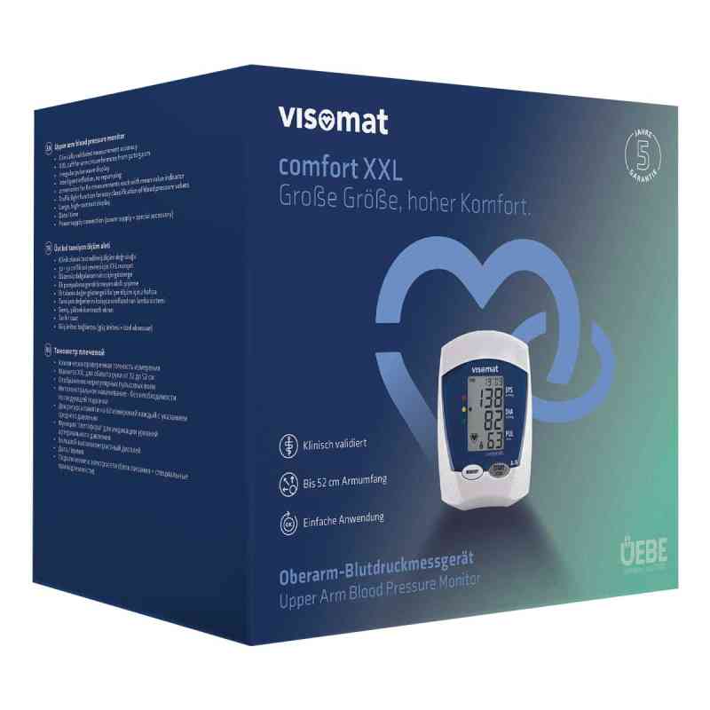 Visomat comfort XXL Oberarm Blutdruckmessgerät 1 stk von Uebe Medical GmbH PZN 16039435