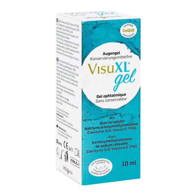 Visuxl Gel für die Augen 10 ml von VISUfarma B.V. PZN 16204986
