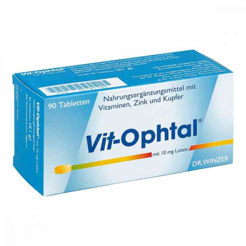 Vit Ophtal mit 10 mg Lutein Tabletten 90 stk von Dr. Robert Winzer Pharma GmbH PZN 04781106