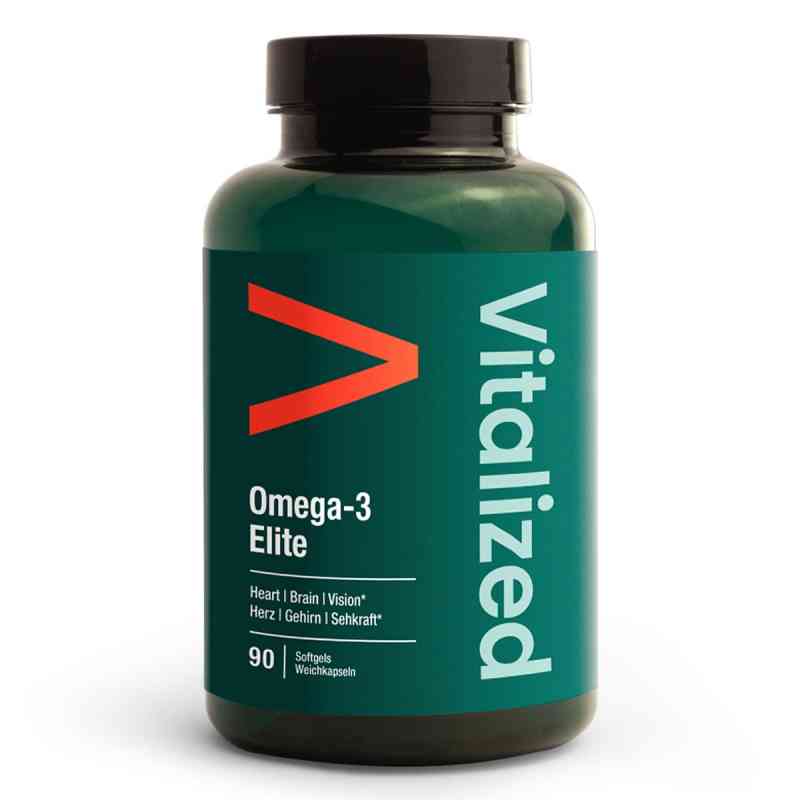 Vitalized Omega-3 Elite Weichkapseln 90 stk von Vitalized B.V. PZN 20125749