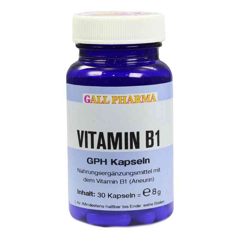 Vitamin B1 Gph 1,4 mg Kapseln 30 stk von Hecht-Pharma GmbH PZN 03379626