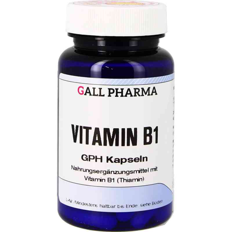 Vitamin B1 Gph 1,4 mg Kapseln 60 stk von Hecht-Pharma GmbH PZN 03379632