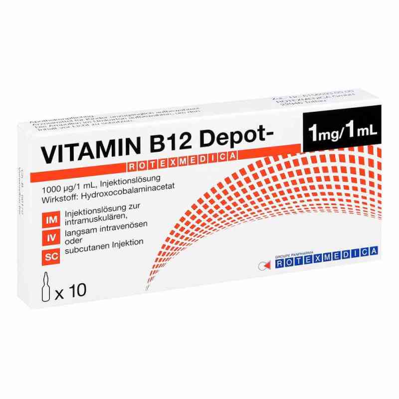 Vitamin B12 Depot Rotexmedica Injektionslösung 10X1 ml von Panpharma GmbH PZN 03862297